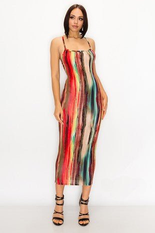 Paint Me Maxi Dress